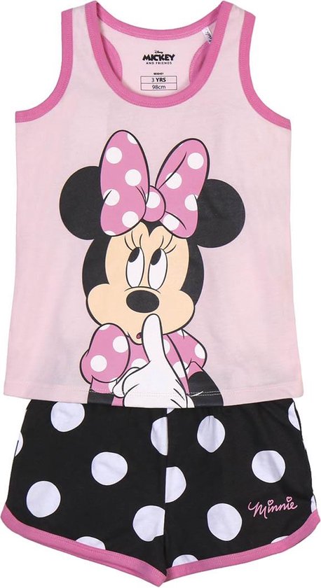Disney Minnie Mouse Shortama - Big Pink Bow