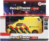 speelgoed véhicule de service d'urgence - Ambulance - Multicolore - Plastique