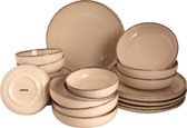 Palmer Serviesset Antigo Porselein 6-persoons 24-delig Crème Palmer Serviesset Antigo Porselein 6-persoons 24-delig Crème