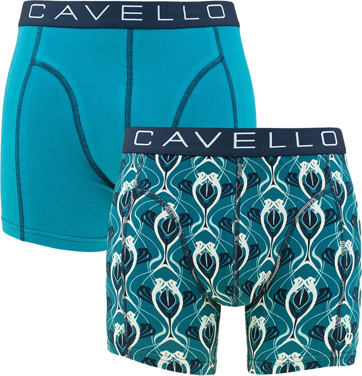Cavello Boxershorts 2-pack Petrol