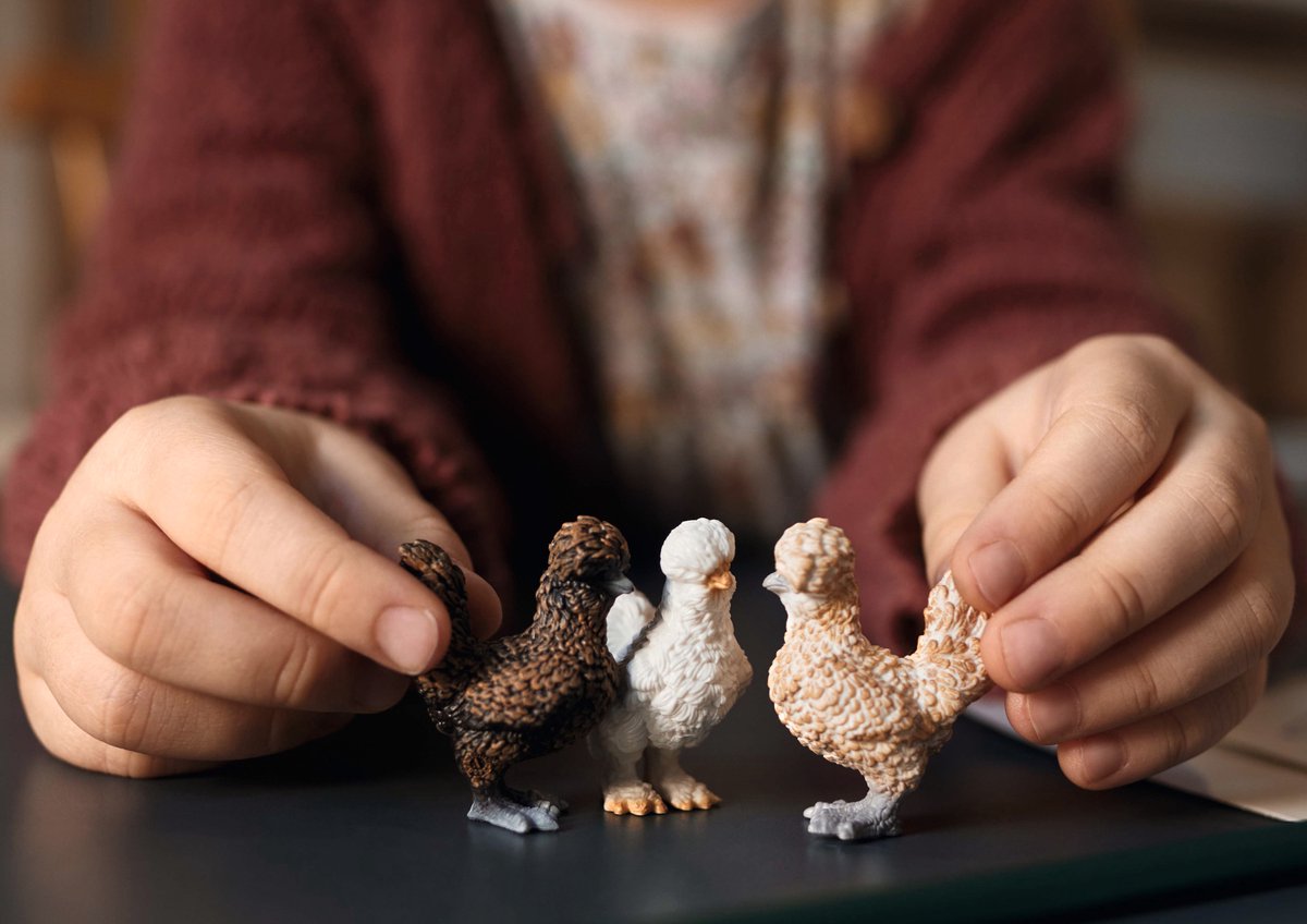 schleich FARM WORLD Kippenvrienden - Speelfigurenset - Kinderspeelgoed voor Jongens en Meisjes - 42574 — afbeelding 5