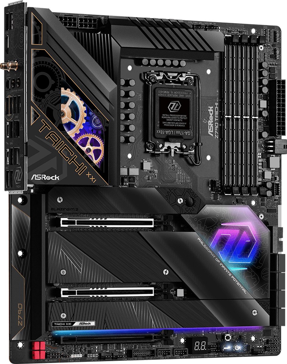 Asrock Z790 Taichi - Moederbord - Eatx - Socket Lga1700 - Intel Z790 - Ddr5 - afbeelding 3