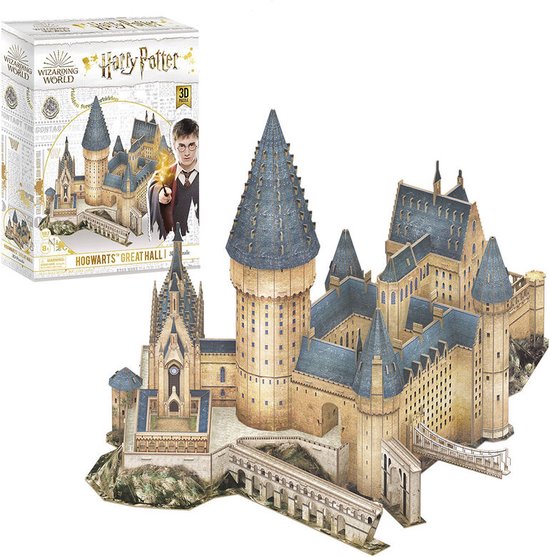 Wizarding World Harry Potter Hogwarts Great Hall 3D Puzzle