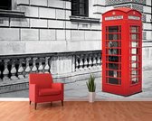 Londen Fotobehang Phone Booth - 366 x 253 cm