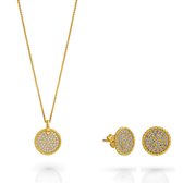 Orphelia SET-7565/G - Ketting(en) met oorbel(len) - Zilver 925