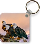 Porte-clés - Cadeaux - Vogels - Nature - Rapaces - Aigle - Plastique