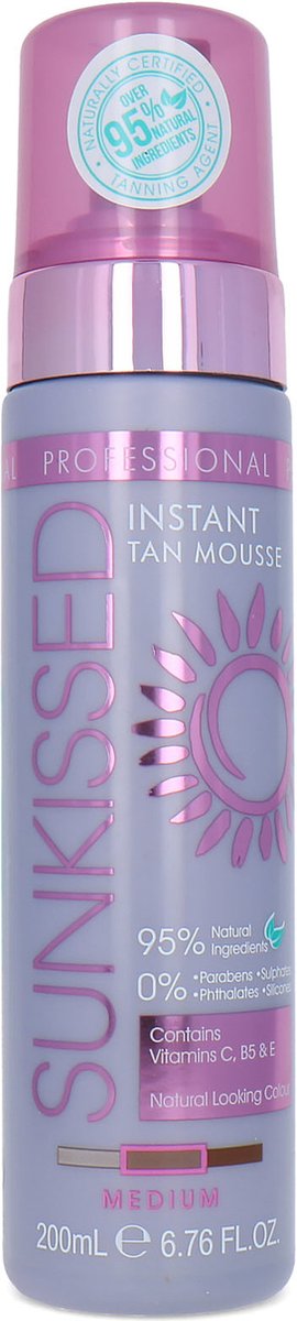 Sunkissed Instant Tan Mousse - Medium (200 ml)
