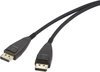 Renkforce RF-3770962 DisplayPort-kabel DisplayPort Aansluitkabel DisplayPort-stekker, DisplayPort-stekker 20.00 m Zwart