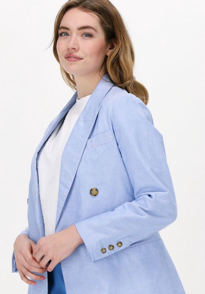 10days Oxford Blazer Blazers Dames - Blauw - Maat L