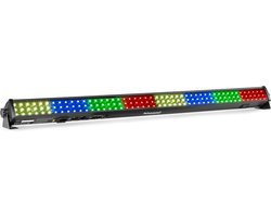 LED bar - BeamZ LCB144 MKII - met 144 RGB LED's verdeeld over 8 secties - DMX