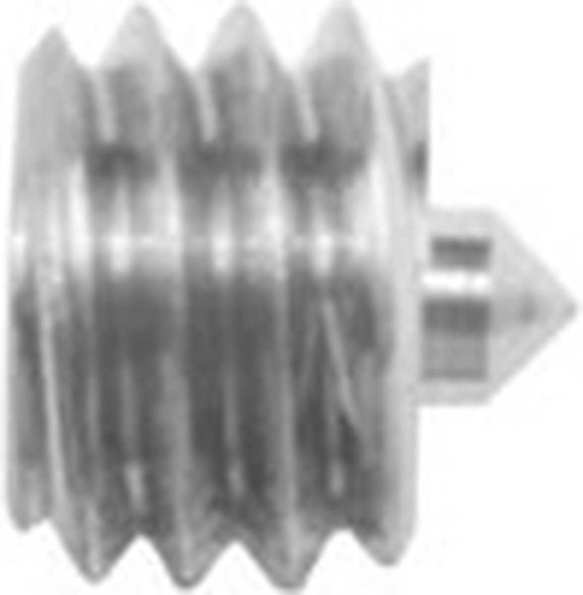 Intersteel Inbusbout voor 16mm kruk - M6x5mm - staal