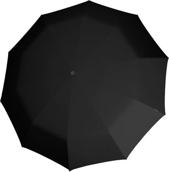 Parapluie Automatique Long Knirps 930 Stick - Rayures Rouges, 87 Cm - 100% Polyester - Neuf Avec étiquettes
