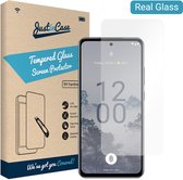 Nokia X30 screenprotector / iPhone 13 Pro screenprotector - Gehard glas - Transparant - Just in Case