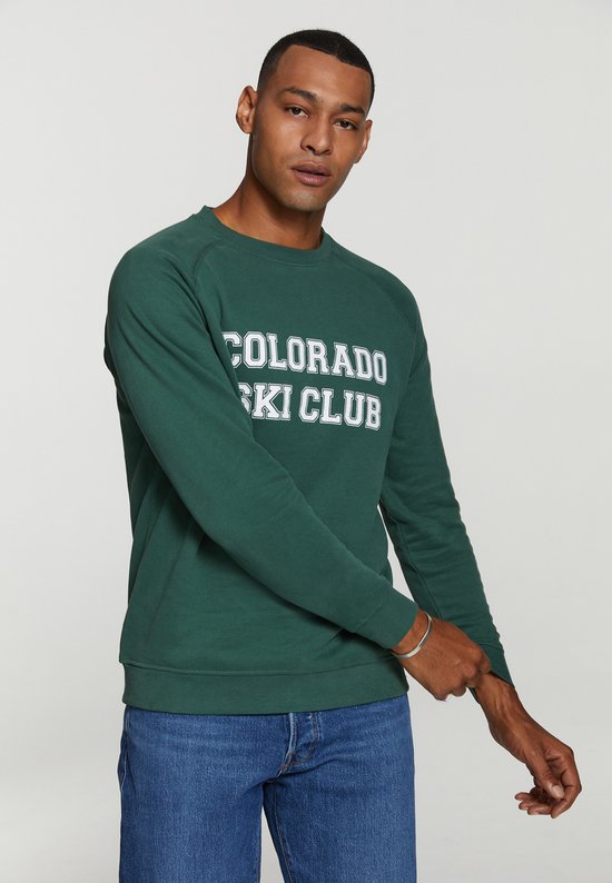 Shiwi Sweater Unisex Colorado ski - cool pine green - M