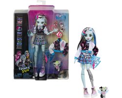 foto van Monster High - Modepop - Frankie Stein pop met bliksemschicht-tas