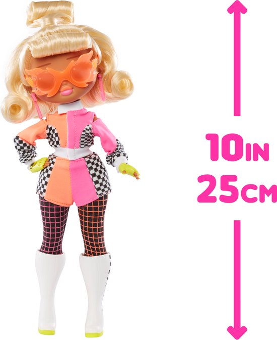 L.O.L. Surprise! O.M.G. HoS serie 3 - Speedster - Modepop van Merkloos — afbeelding 3