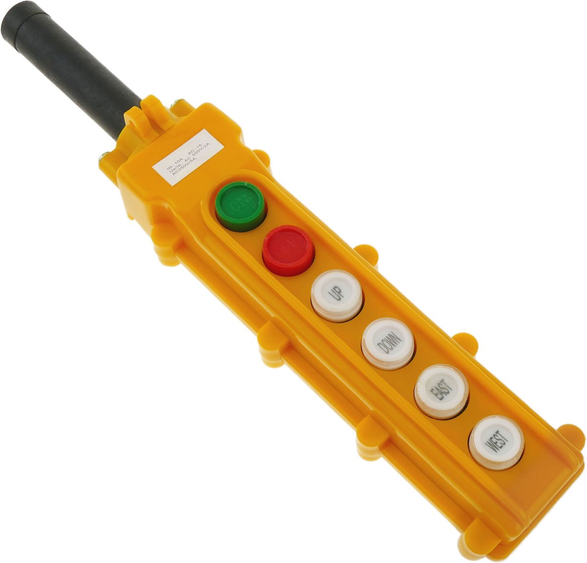 BeMatik - Doos met 2 + 2 tijdelijke drukknoppen en 2 schakelaars van de COB-serie