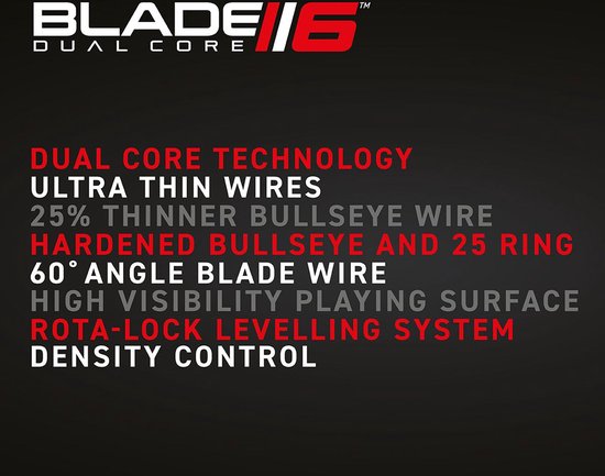 Winmau Blade 6 Dual Core dartbord