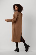 Beaumont Long Blazer Coat Jassen Dames - Winterjas - Camel - Maat 34