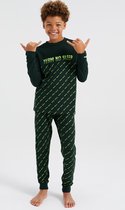 WE Fashion Jongens pyjamaset met dessin - Maat 170/176