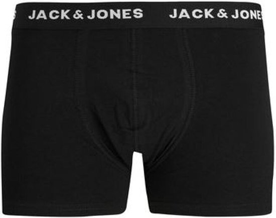 Jack & Jones Heren Jackyle Solid Trunks 3-pack, zwart, x_l (3-pack), zwart, x_l