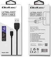 Qoltec Ultrasnelle datakabel USB type C | USB 2.0A | 1,2 meter.
