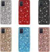 Coque arrière pailletée pour Samsung Galaxy A73 - Or rose - oTronica