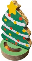 croci_kerst_kartonnen krabpaal_kerstboom met ballen