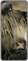 Coque Xiaomi 11T - Scottish Highlander - Animaux - Cheveux - Coque en Siliconen
