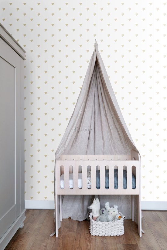 Komar fotobehang palmbladeren beige en grijs - 250 x 350 cm | Leen Bakker
