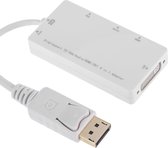 BeMatik - Adaptateur audio blanc MiniDisplayPort vers VGA HDMI HDMI DVI