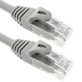 BeMatik - 5 m grijze Cat.6a UTP Ethernet-netwerkkabel