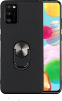 Hoesje Geschikt Voor Samsung Galaxy A41 hoesje Shockproof Armor case - back cover – TPU – Zwart