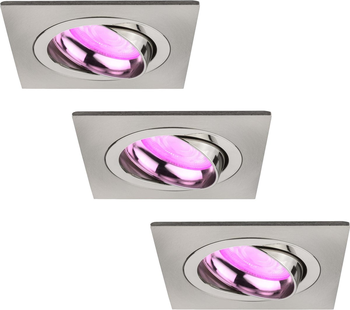Dimbare LED inbouwspot Zwart - 5W - 6500K