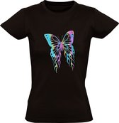 Vlinder Dames T-shirt | Graffiti | Tribal |  Butterfly | Kleding | Shirt
