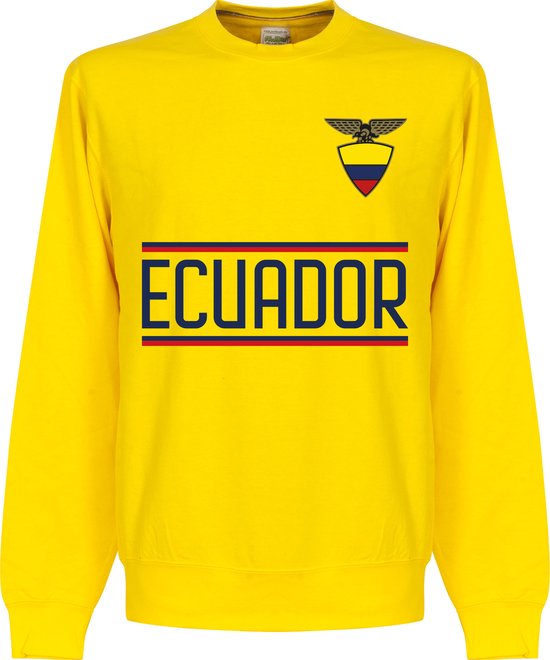 Ecuador Team Sweater - Geel - Kinderen - 140