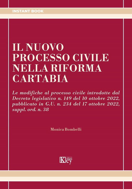 Instant book Il nuovo processo civile nella riforma Cartabia (ebook