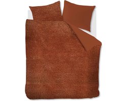 At Home by Beddinghouse Cosy Corduroy dekbedovertrek - Tweepersoons - 200x200/220 cm - Terra