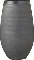 Vase Douro Mica Decorations gris foncé dimensions en cm: 50 x 29 ouverture 19 cm