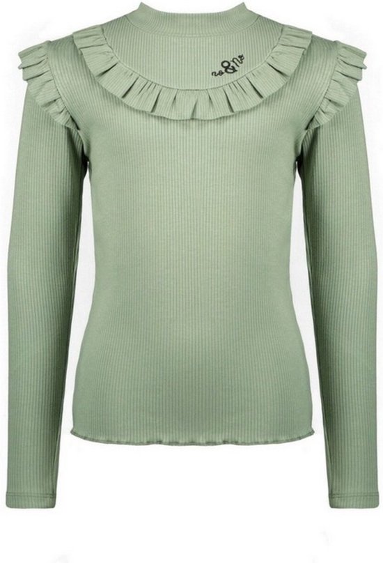 Meisjes shirt rib - Keon - Winter Smaragd