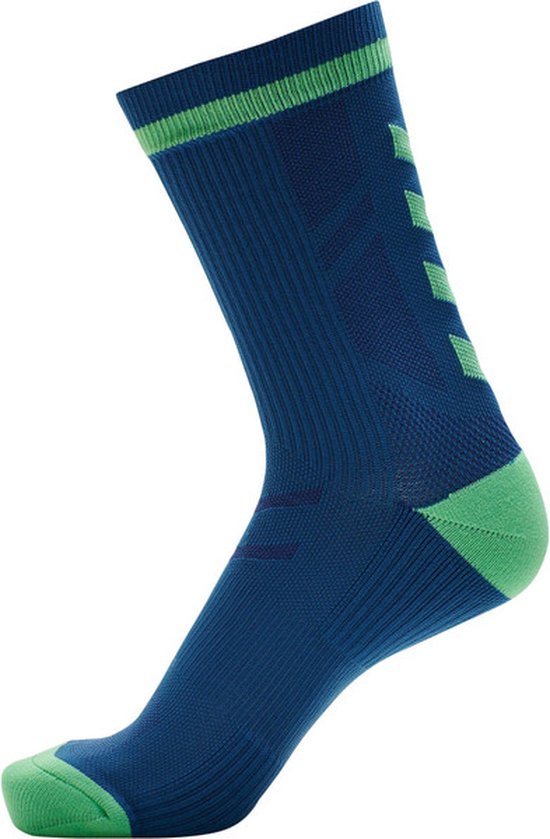 Hummel Action Indoor Sock - chaussettes de sport - vert/bleu - Unisexe