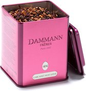 Dammann Frères - Carcadet Nuit D'Été | 100 gram - Cafeïnevrije Losse Kruidenthee met hibiscusbloemen, gedroogde appelstukjes, rozenbottelschillen, frambozen-, aardbei- en roomaroma's