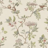 Laura Ashley - Papier peint intissé - Elderwood Natural - Papier peint non tissé