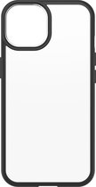OtterBox React Série Coque pour iPhone 14, Antichoc, anti-chute, ultra-mince, protection fine, testé selon les normes militaires, Antimicrobien, Black Crystal