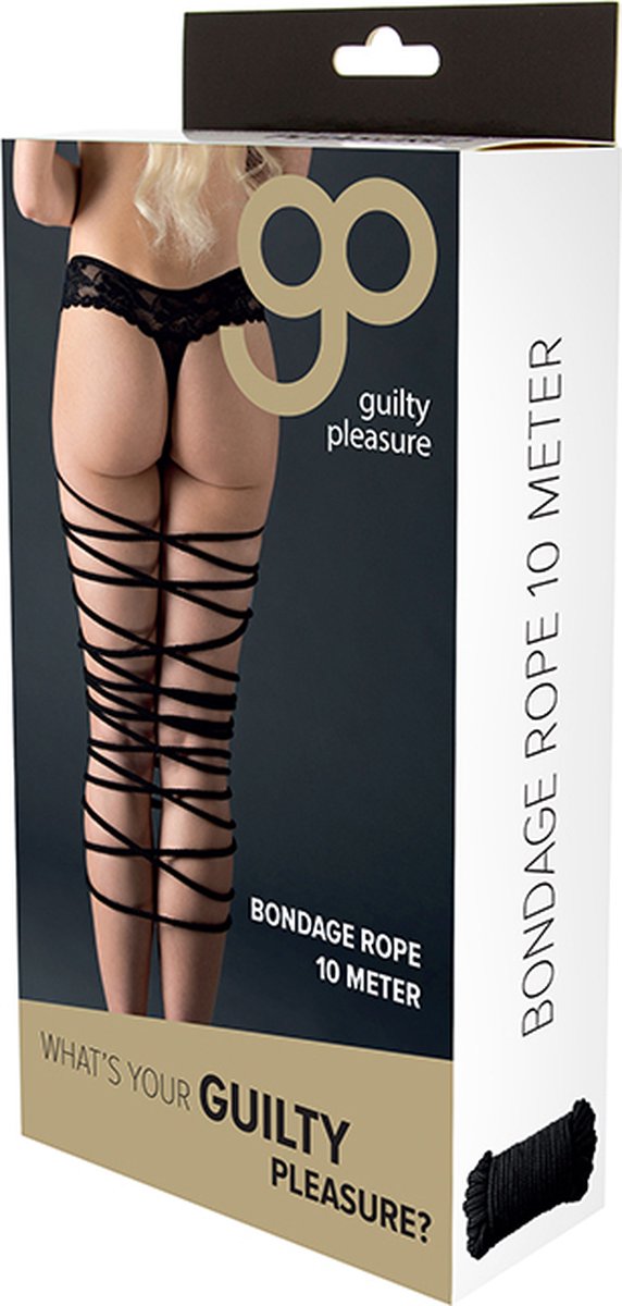 Goedkoopste Gp Bondage Rope 10M Black