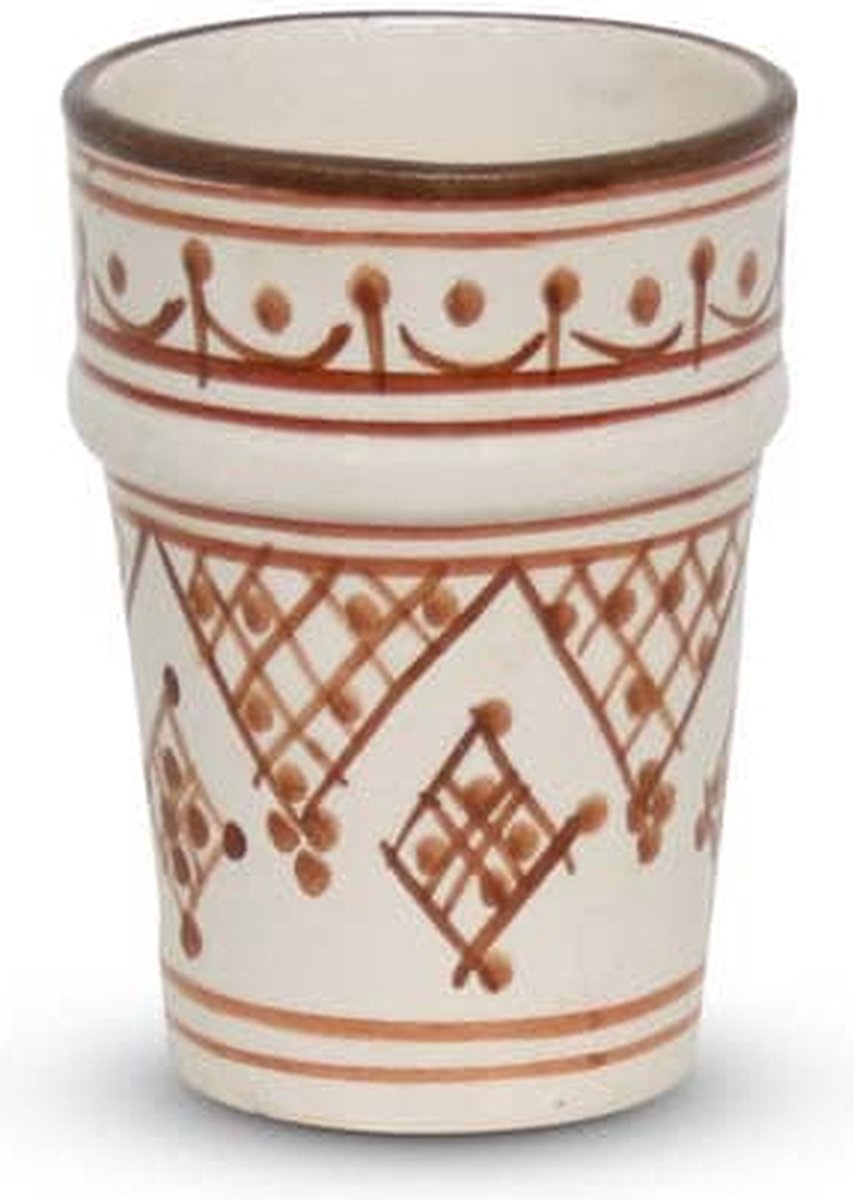 Goedkoopste Safaary - Marokkaanse Beker Sahara Zerbia Beldi Ø 8 x 11cm