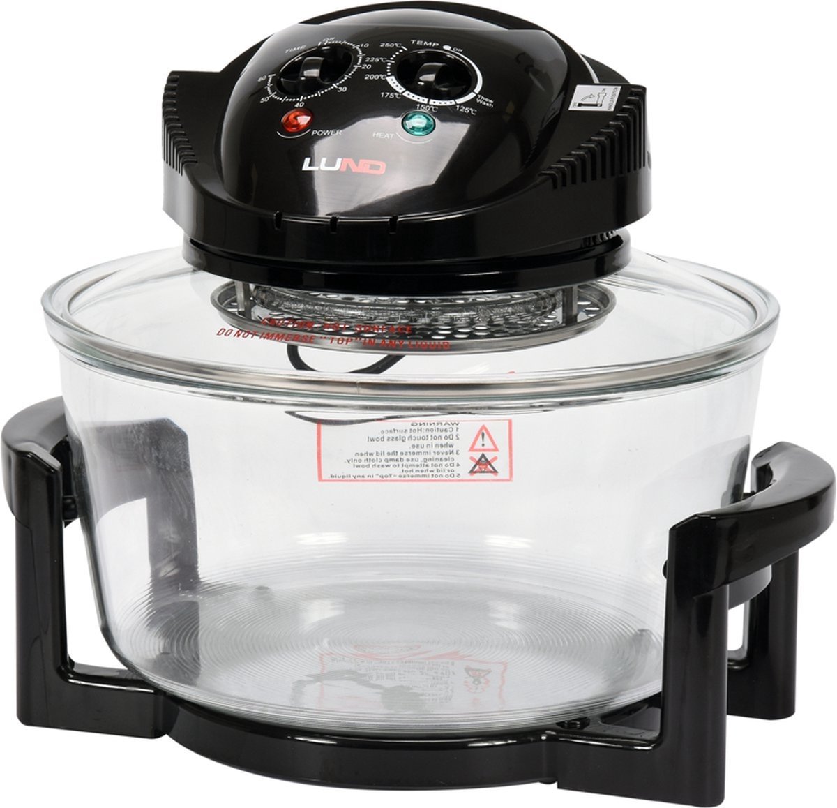 Lund 67641 Serie - Halogeenoven - 17L - Zwart - 1400W