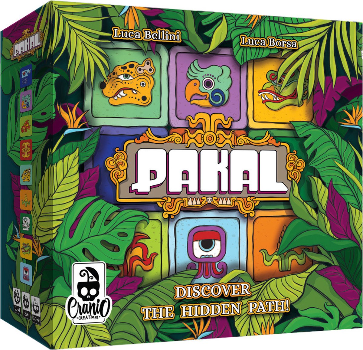 Cranio Creations- Pakal - Nederlandstalig Bordspel