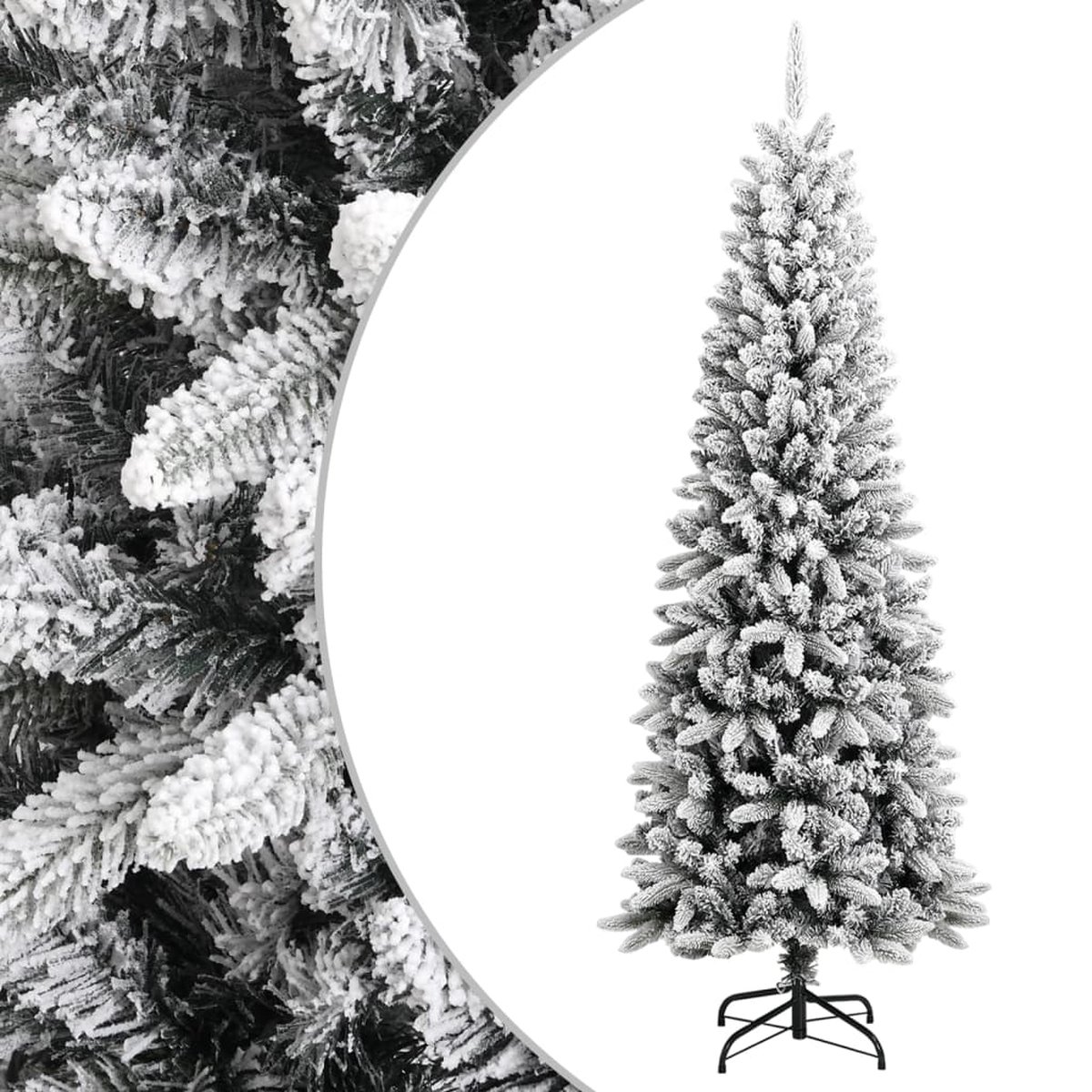 Prolenta Premium - Kunstkerstboom met sneeuw 210 cm PVC en PE