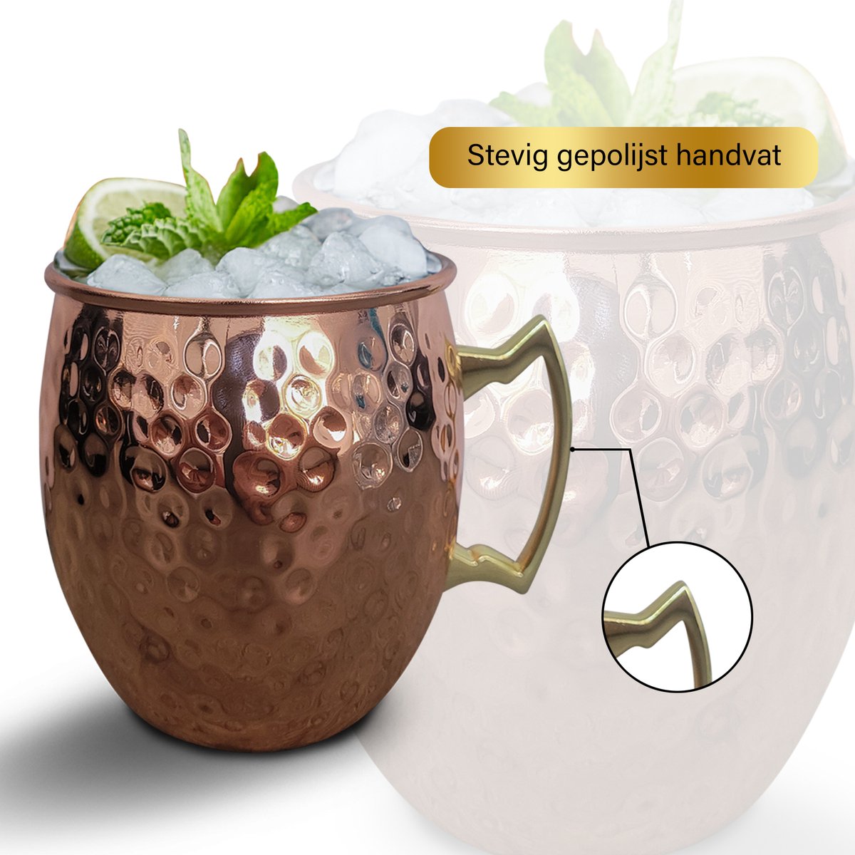 Moscow Mule mini beker 80ml - Kookwinkel Kitchen&More Moscow Mule mini beker 80ml - Kookwinkel Kitchen&More
